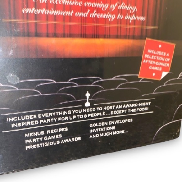 A Night At The Awards Dinner Party Hosting Game Dining Moments New & Sealed - Picture 4 of 6